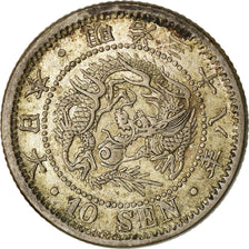 Coin, Japan, Mutsuhito, 10 Sen, 1905, AU(50-53), Silver, KM:23