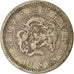 Moneta, Giappone, Mutsuhito, 10 Sen, 1885, MB+, Argento, KM:23