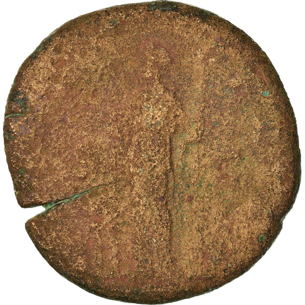 Moneta, Faustina II, Sesterzio, 161-175, Roma, B, Bronzo