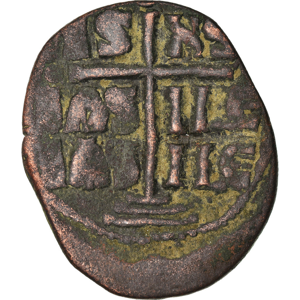 Munten, Anoniem, Follis, 1028-1034, Constantinople, FR+, Koper, Sear:1823