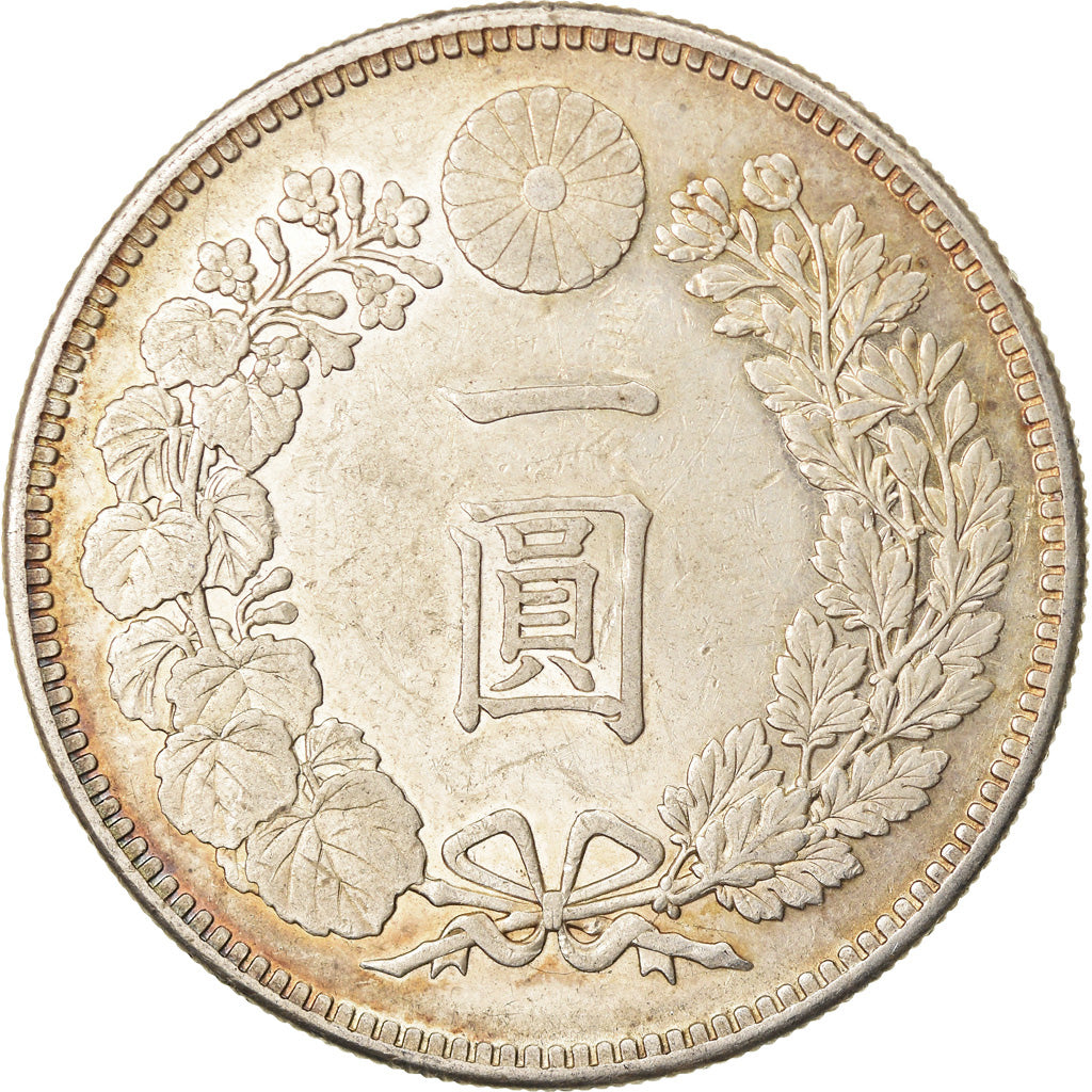 Moneta, Giappone, Mutsuhito, Yen, 1894, SPL-, Argento, KM:A25.3