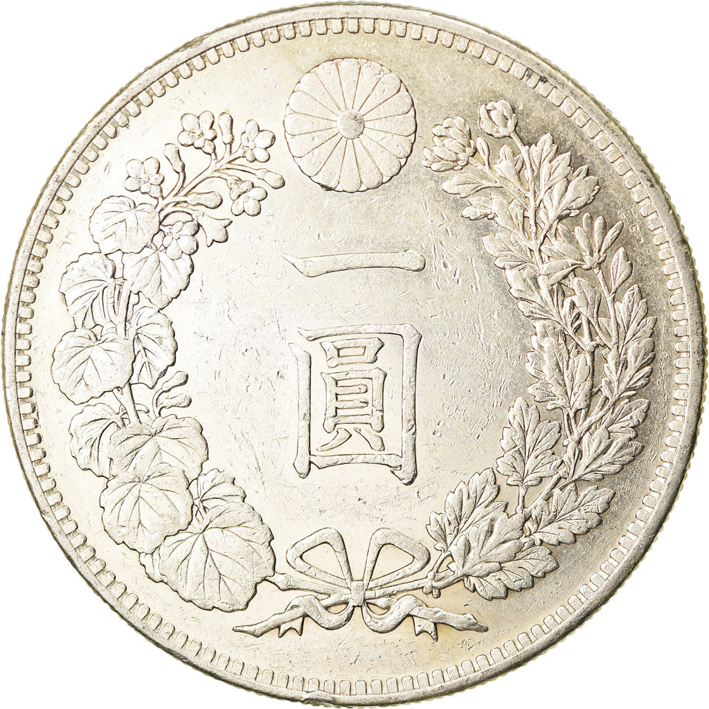 Moneta, Giappone, Mutsuhito, Yen, 1894, SPL-, Argento, KM:A25.3