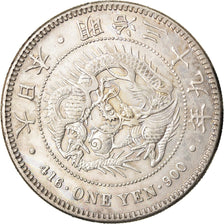 Münze, Japan, Mutsuhito, Yen, 1906, VZ, Silber, KM:A25.3