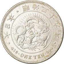 Moneta, Giappone, Mutsuhito, Yen, 1906, BB+, Argento, KM:A25.3