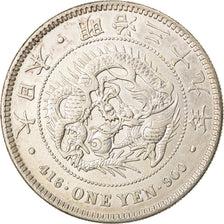 Moneta, Giappone, Mutsuhito, Yen, 1906, BB+, Argento, KM:A25.3