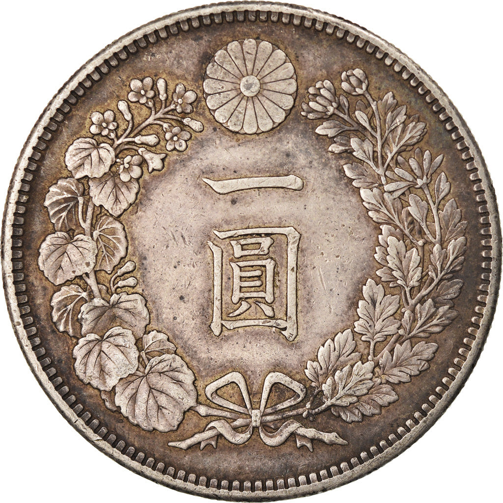 Moneta, Giappone, Mutsuhito, Yen, 1903, BB+, Argento, KM:A25.3