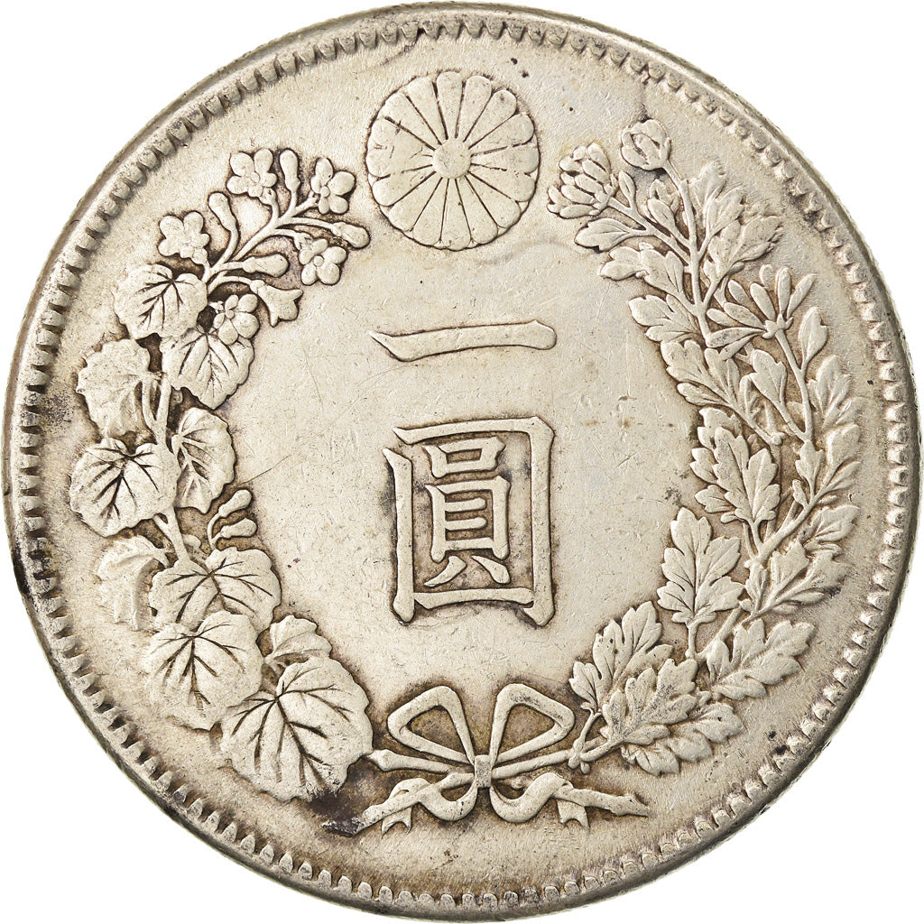 Münze, Japan, Mutsuhito, Yen, 1912, SS, Silber, KM:A25.3