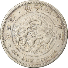 Moneta, Giappone, Mutsuhito, Yen, 1912, BB, Argento, KM:A25.3
