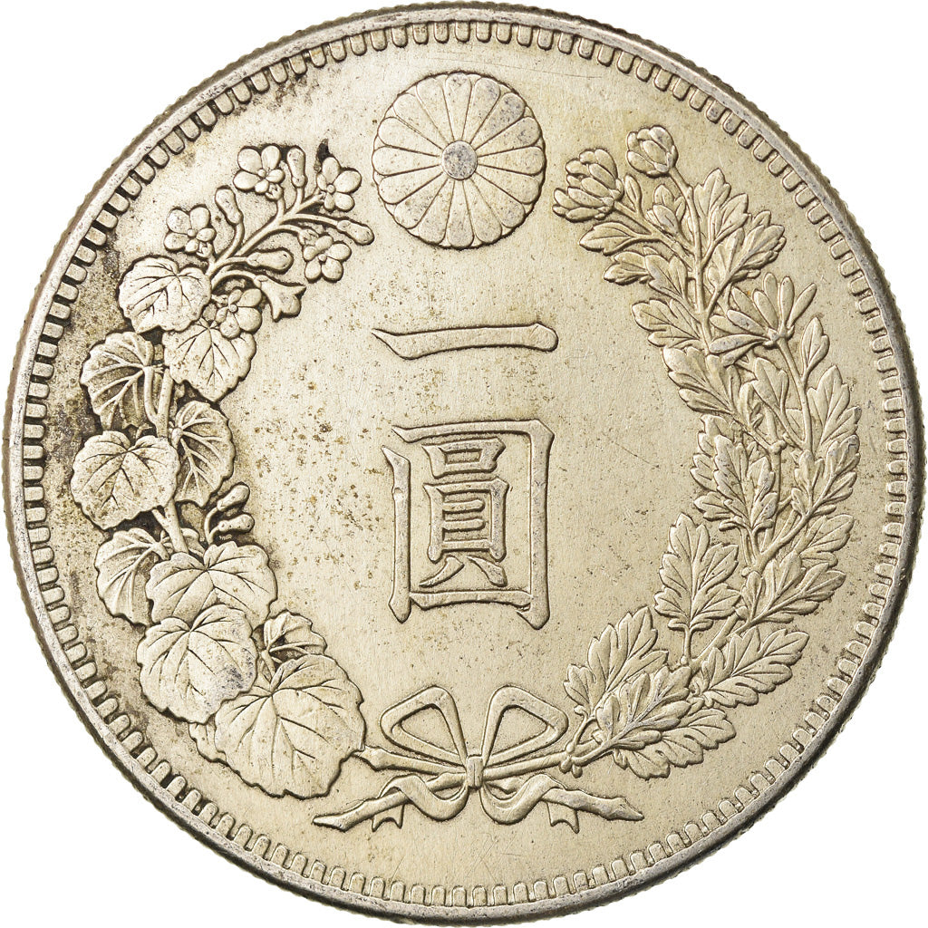 Moneta, Giappone, Mutsuhito, Yen, 1897, SPL-, Argento, KM:A25.3