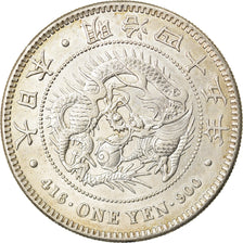 Moneta, Giappone, Mutsuhito, Yen, 1912, SPL-, Argento, KM:A25.3