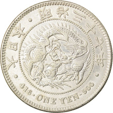 Moneta, Giappone, Mutsuhito, Yen, 1904, BB+, Argento, KM:A25.3