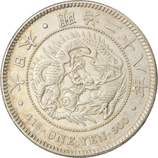 Moneta, Giappone, Mutsuhito, Yen, 1895, SPL-, Argento, KM:A25.3