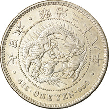Coin, Japan, Mutsuhito, Yen, 1895, AU(55-58), Silver, KM:A25.3