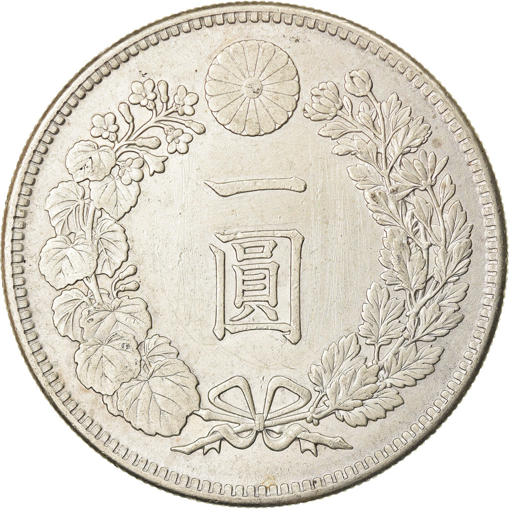 Moneta, Giappone, Mutsuhito, Yen, 1905, SPL-, Argento, KM:A25.3
