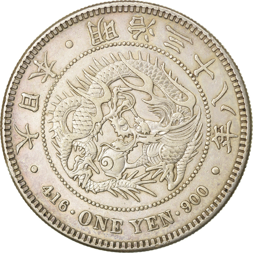 Moneta, Giappone, Mutsuhito, Yen, 1905, SPL-, Argento, KM:A25.3