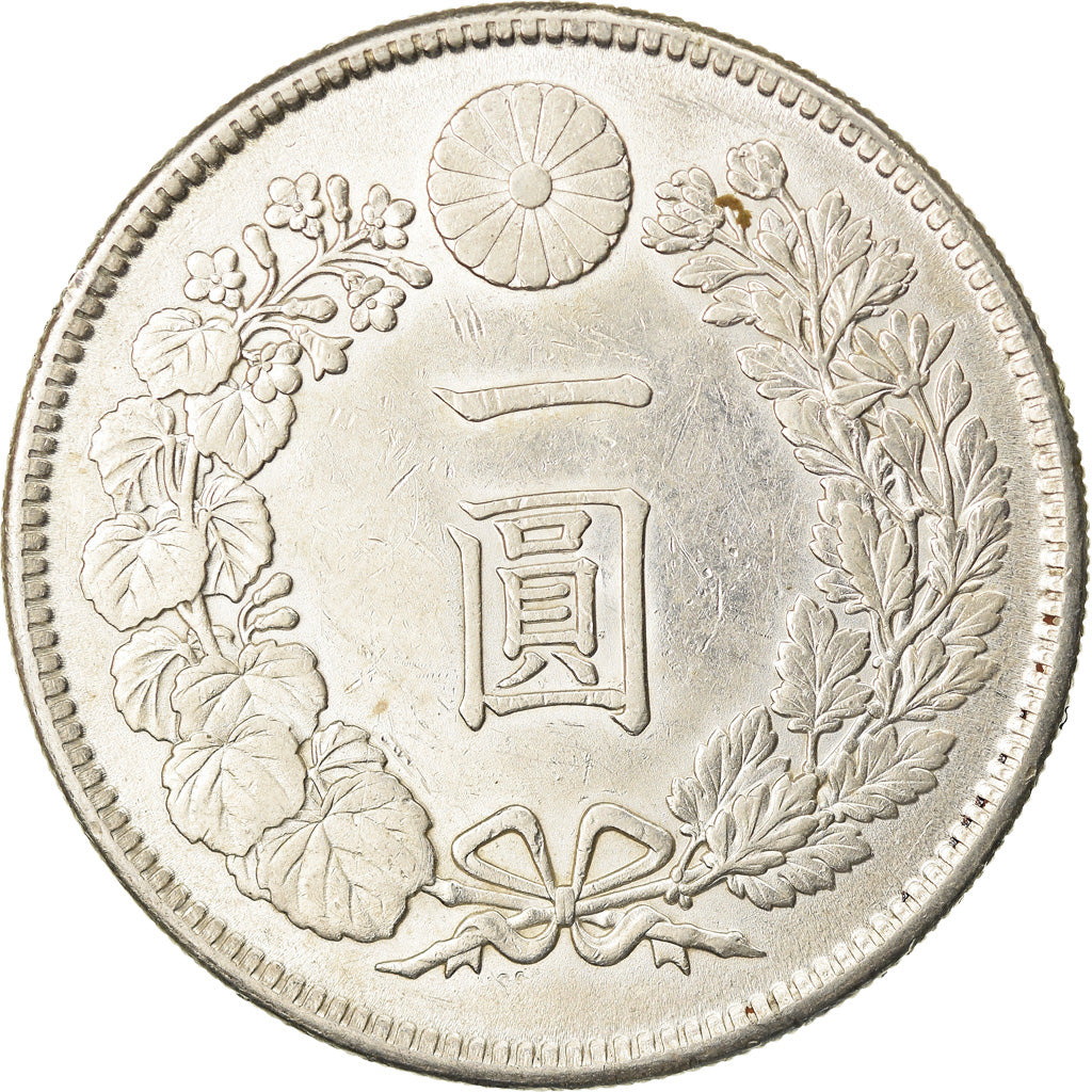 Moneta, Giappone, Mutsuhito, Yen, 1905, SPL-, Argento, KM:A25.3