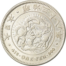 Coin, Japan, Mutsuhito, Yen, 1905, AU(50-53), Silver, KM:A25.3