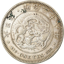 Coin, Japan, Mutsuhito, Yen, 1905, AU(50-53), Silver, KM:A25.3