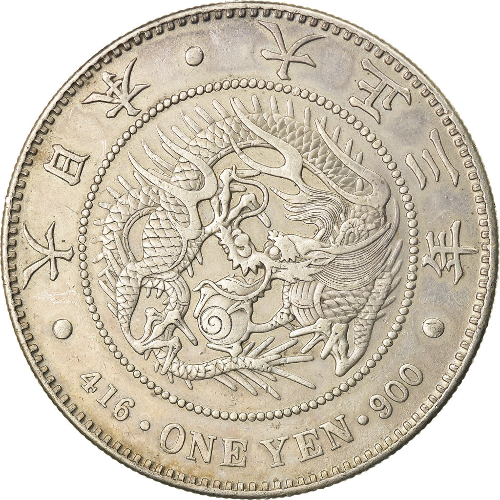 Monnaie, Japon, Yoshihito, Yen, 1914, TTB+, Argent, KM:38