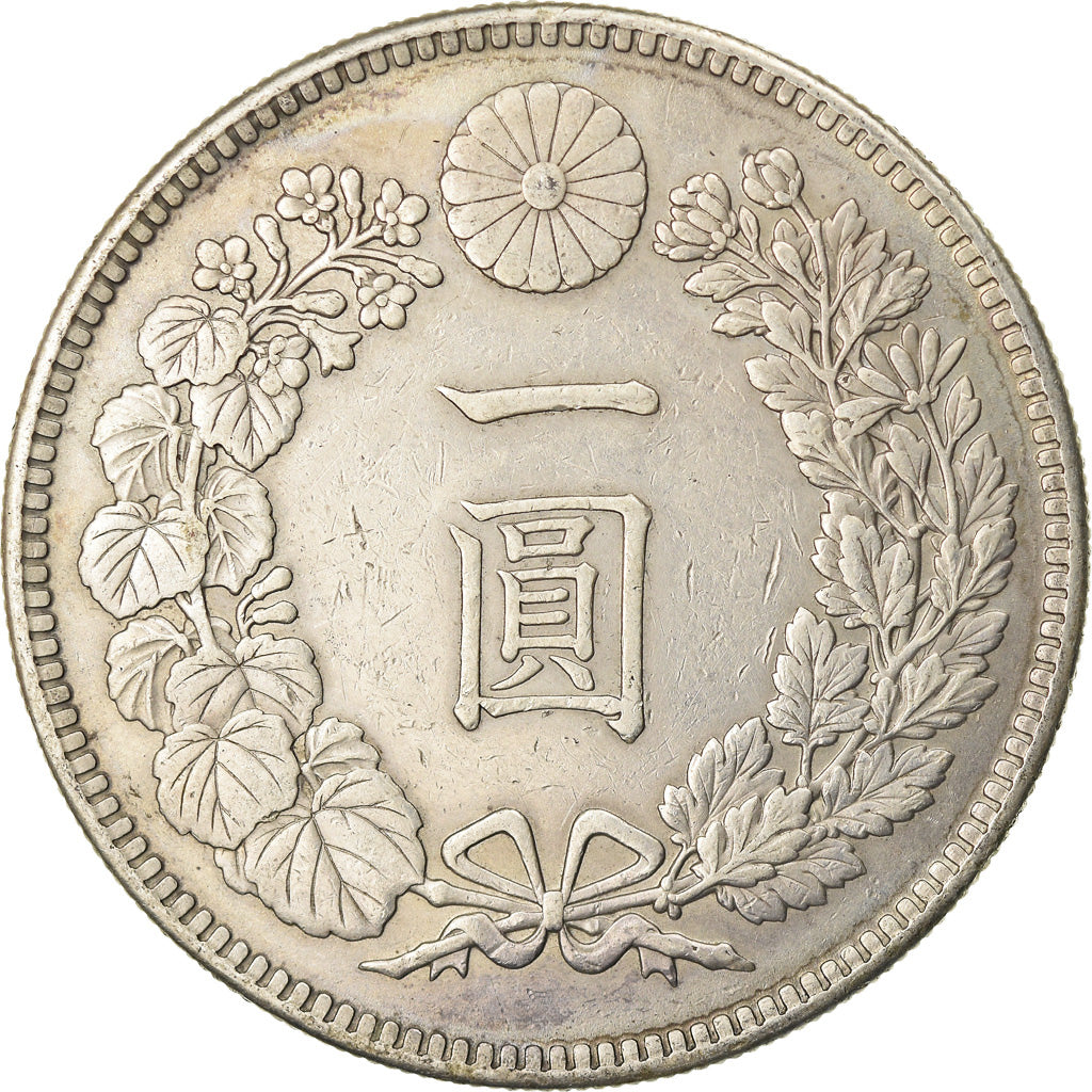 Monnaie, Japon, Yoshihito, Yen, 1914, TTB+, Argent, KM:38