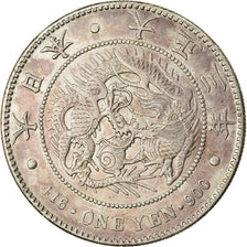 Monnaie, Japon, Yoshihito, Yen, 1914, TTB+, Argent, KM:38