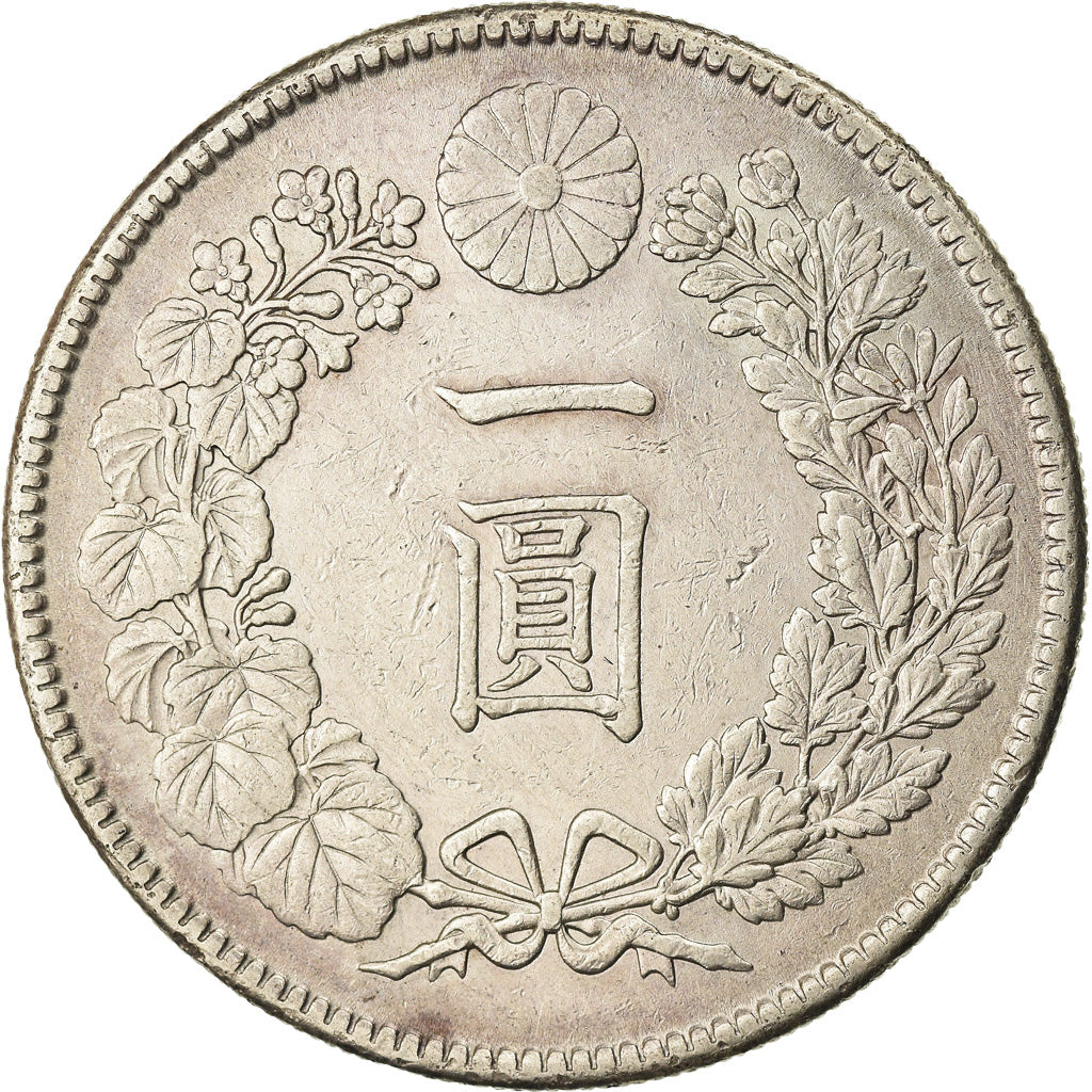 Monnaie, Japon, Yoshihito, Yen, 1914, TTB+, Argent, KM:38