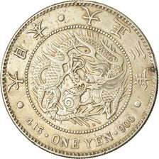 Monnaie, Japon, Yoshihito, Yen, 1914, TTB+, Argent, KM:38