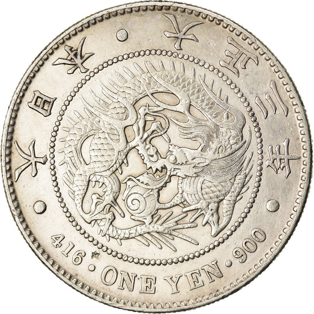 Monnaie, Japon, Yoshihito, Yen, 1914, TTB+, Argent, KM:38