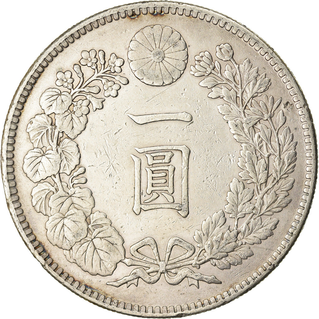 Monnaie, Japon, Yoshihito, Yen, 1914, TTB+, Argent, KM:38