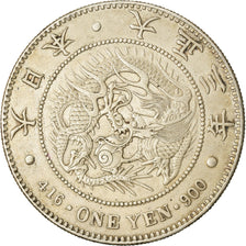 Monnaie, Japon, Yoshihito, Yen, 1914, TTB+, Argent, KM:38