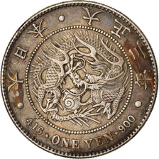 Moneta, Giappone, Yoshihito, Yen, 1914, BB, Argento, KM:38