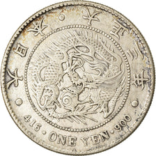 Moneta, Giappone, Yoshihito, Yen, 1914, BB, Argento, KM:38