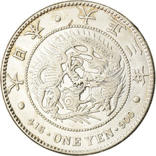 Moneta, Giappone, Yoshihito, Yen, 1914, SPL-, Argento, KM:38