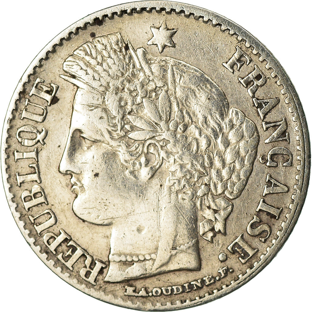 Munten, Frankrijk, Cérès, 20 Centimes, 1850, Paris, FR+, Zilver, KM:758.1