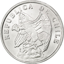 CHILE, Centavo, 1975, KM #203, MS(63), Aluminum, 24.93, 2.06