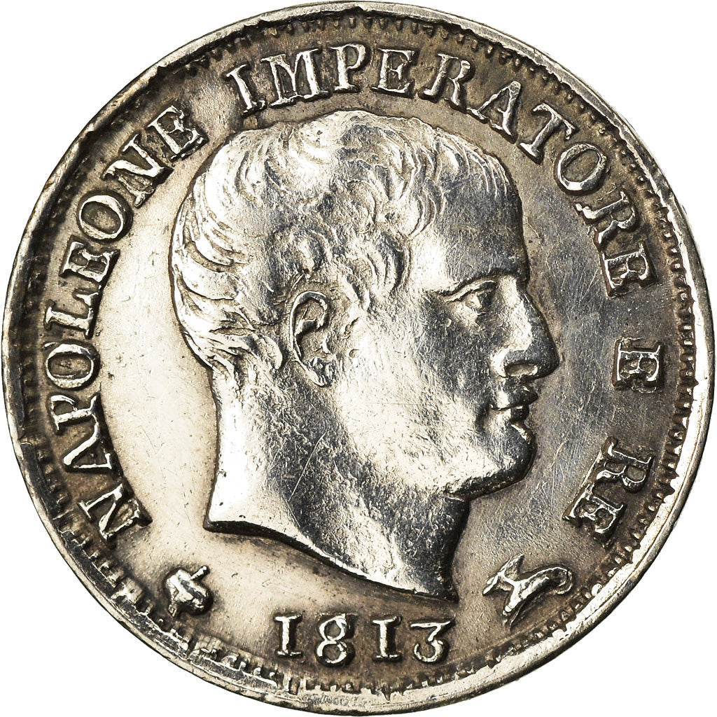 Moneta, STATI ITALIANI, KINGDOM OF NAPOLEON, Napoleon I, 5 Soldi, 1813, Milan