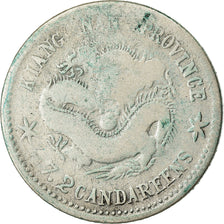 Monnaie, Chine, KIANGNAN, Kuang-hs, 10 Cents, 1899, TB, Argent, KM:142a.3