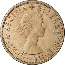 Monnaie, Grande-Bretagne, Elizabeth II, 1/2 Crown, 1955, SUP, Copper-nickel