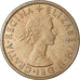 Monnaie, Grande-Bretagne, Elizabeth II, 1/2 Crown, 1955, SUP, Copper-nickel