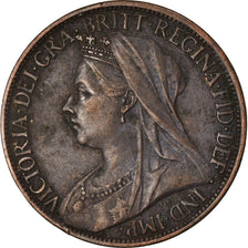 Moneta, Gran Bretagna, Victoria, Farthing, 1901, BB, Bronzo, KM:788.2