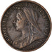 Moneta, Gran Bretagna, Victoria, Farthing, 1901, BB, Bronzo, KM:788.2