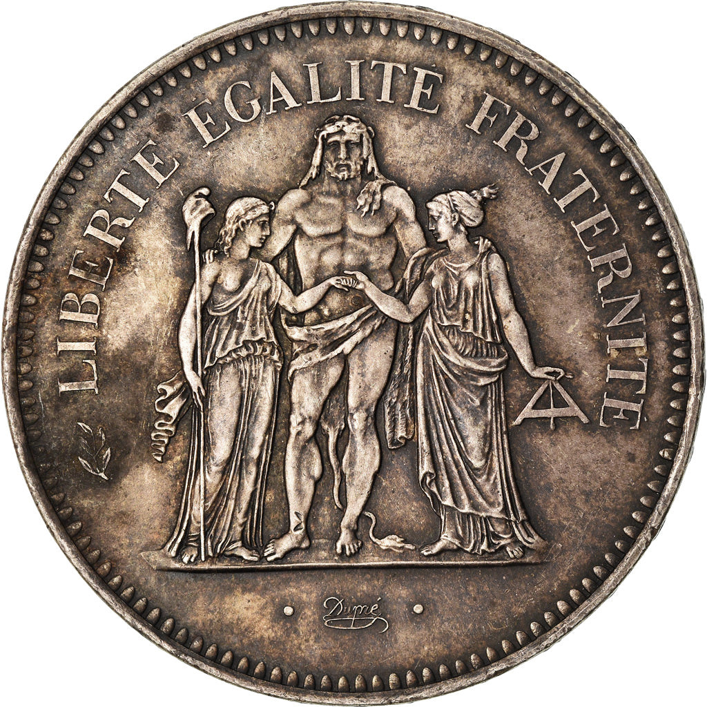 Monnaie, France, Hercule, 50 Francs, 1976, Paris, SUP, Argent, Gadoury:882