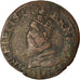 Monnaie, AUSTRIAN NETHERLANDS, Ernest of Bavaria, Liard, 1610, Liege, TB+