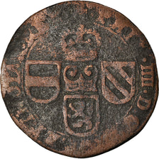 Moneta, Paesi Bassi Spagnoli, BRABANT, Philip IV, Liard, 12 Mites, 1648