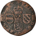 Monnaie, Pays-Bas espagnols, BRABANT, Philippe IV, Liard, 12 Mites, 1648