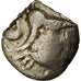 Moeda, Aulerci Cenomani, Denarius, 80-50 BC, VF(20-25), Prata, Delestrée:2368