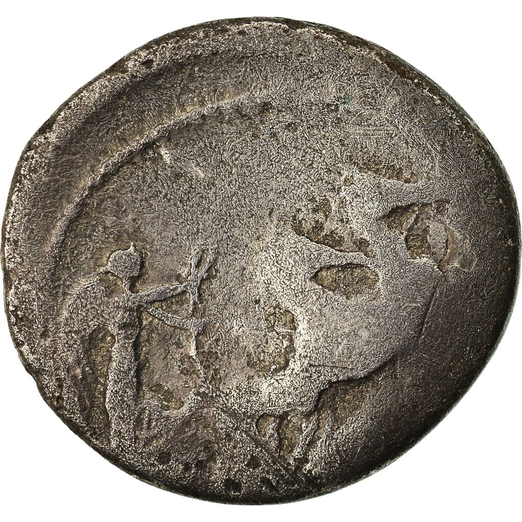 Moneta, Carisia, Denarius, Rome, MB, Argento, Crawford:464/5