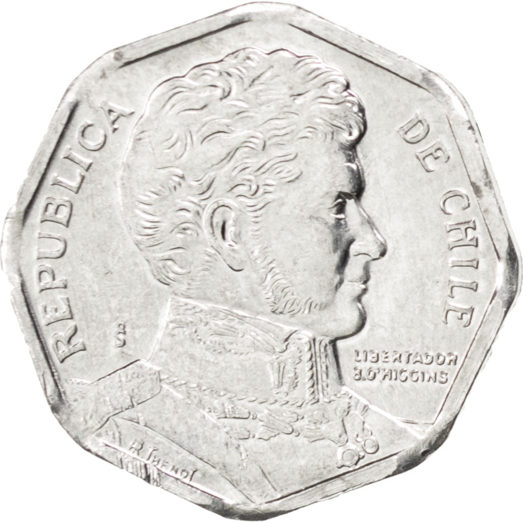 CHILE, Peso, 2006, Santiago, KM #231, MS(63), Aluminum, 15.5, 0.69