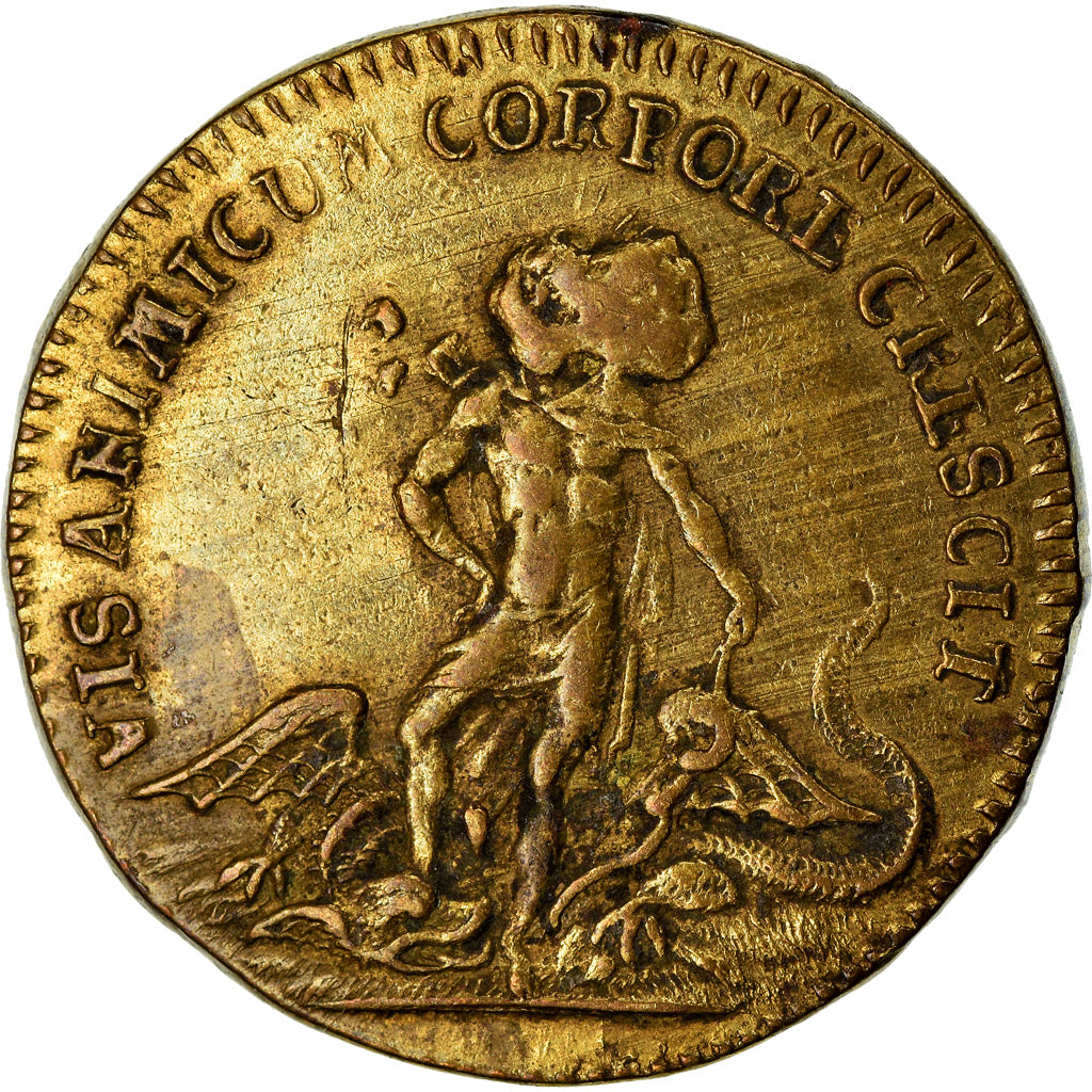 Frankreich, Token, Royal, Louis XV, Nuremberg, SS+, Messing, Feuardent:13230