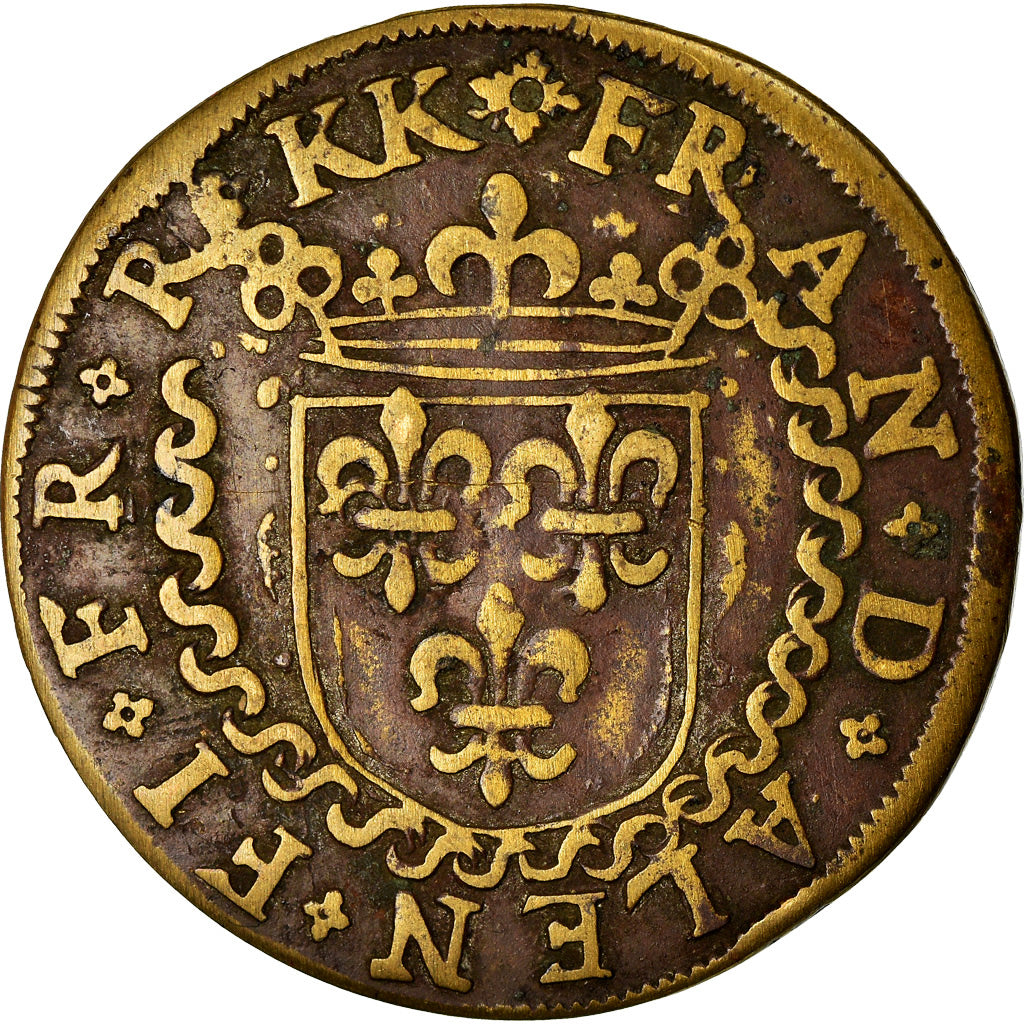 Francia, Token, Perche, François duc d'Alençon, BB, Ottone, Feuardent:6475